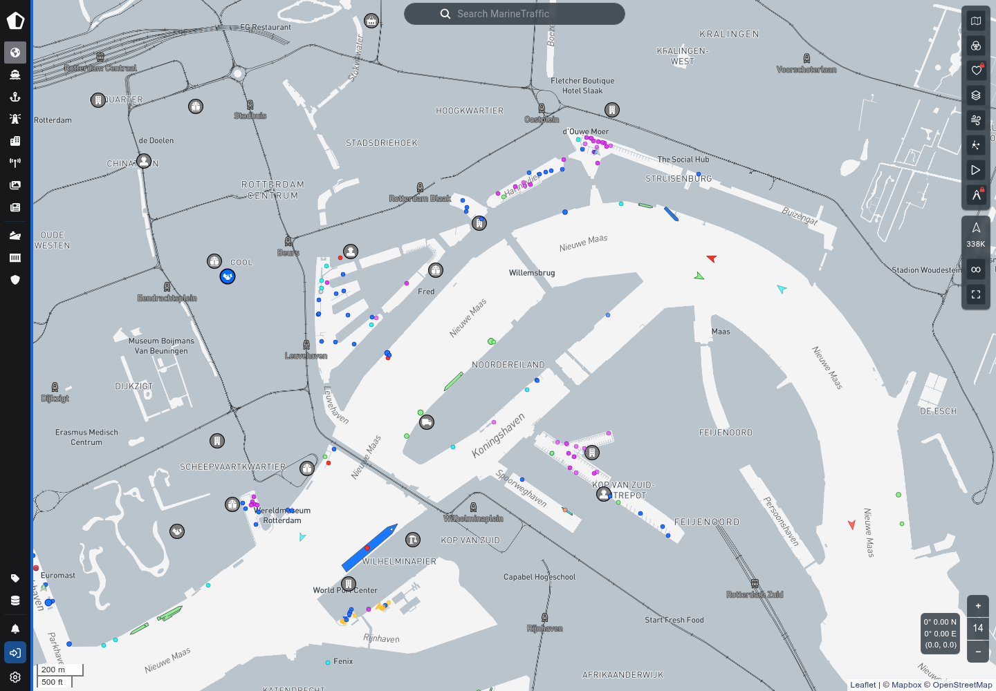 MarineTraffic screenshot 2