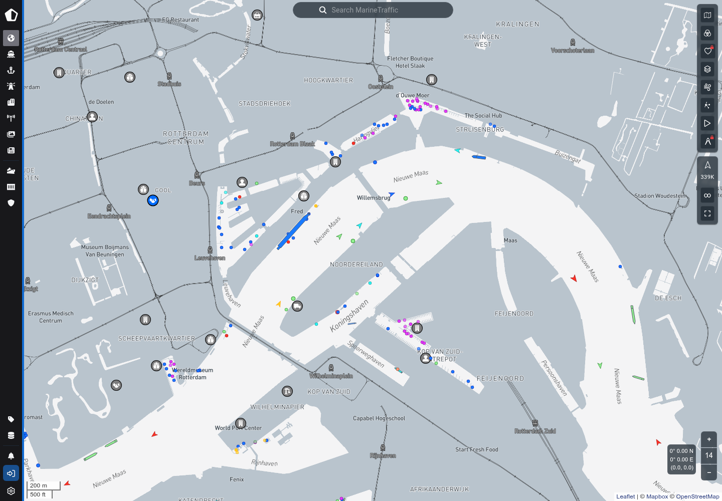 MarineTraffic screenshot 2