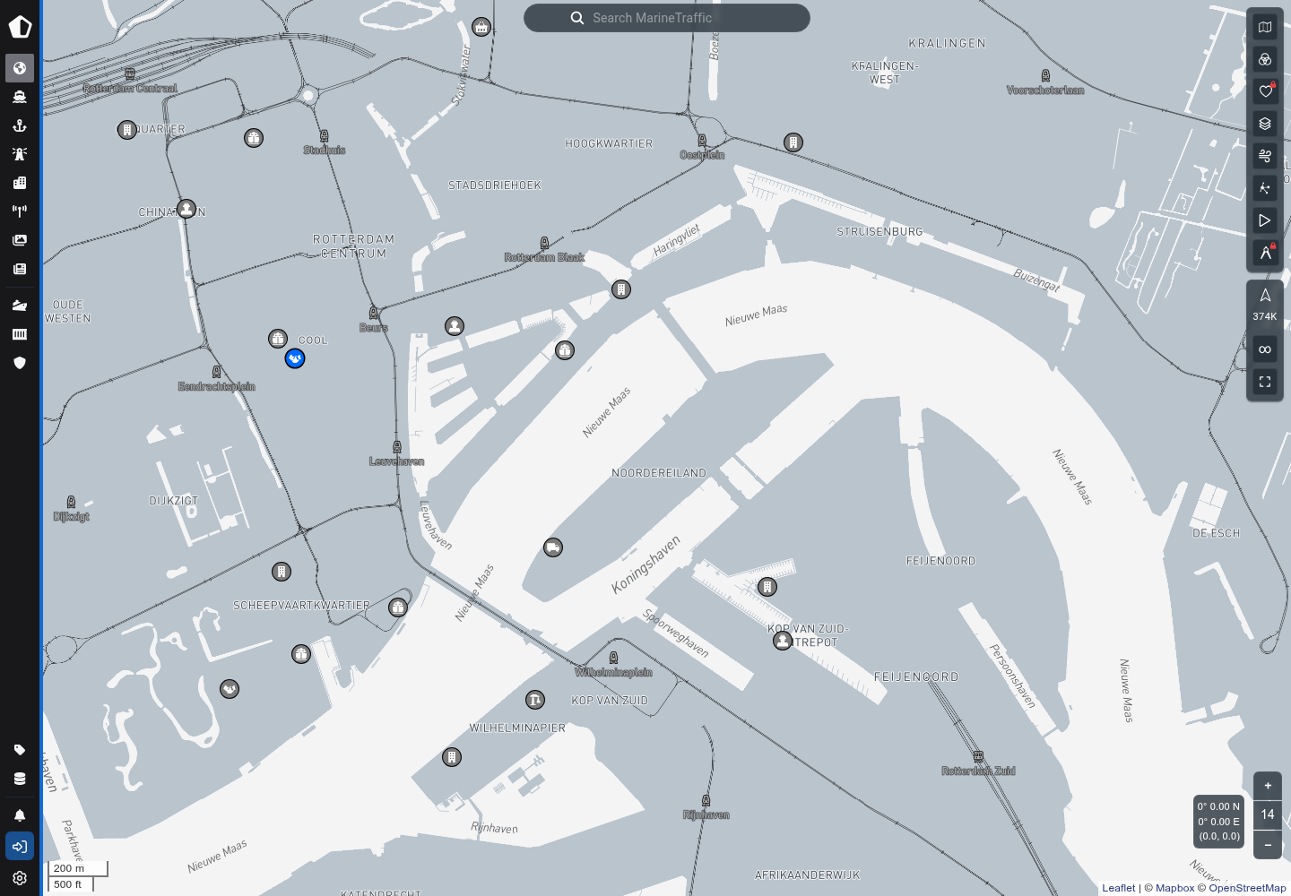 MarineTraffic screenshot 2